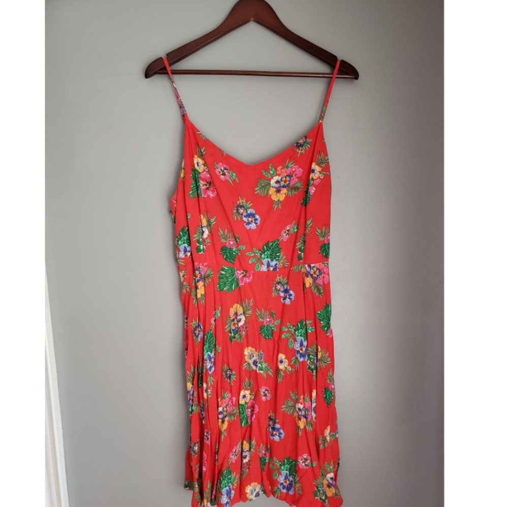 Old Navy red dress